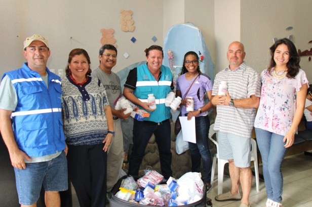 Rotarios de Kansas City, EE.UU., donan medicinas al Patronato municipal de Manta. Manabí, Ecuador.