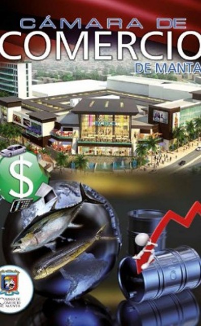 Portada de la revista de la Cámara de Comercio de Manta, edición de marzo de 2016. Manabí, Ecuador.