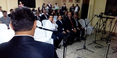 Ceremonia de reactivación del Faro de Manta. Manabí, Ecuador.