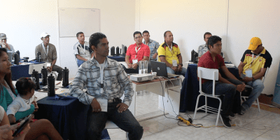 Curso de paralimpismo para instructores de educación física de Manta. Manabí, Ecuador.