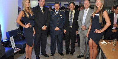 Altos mandos de ANDEC, en su nueva oficina de Quito. Ecuador.