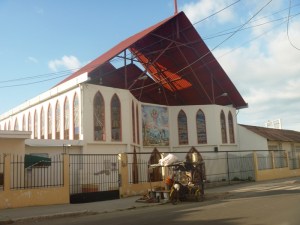 Templo del Divino Niño Jesús en la ciudad de Manta. Manabí, Ecuador.