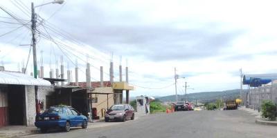 La "Calle del Sabor" en Montecristi. Manabí, Ecuador.