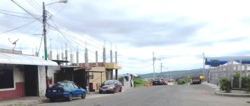 La "Calle del Sabor" en Montecristi. Manabí, Ecuador.