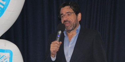 Marcelo Salame, representante de la empresa privada Dusatecorp que actualiza el catastro de predios urbanos de Manta. Manabí, Ecuador.