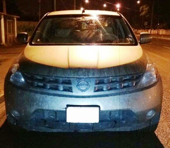 Vehículo automotor Nissan Murano, requisado por la Policía en Portoviejo. Manabí, Ecuador.