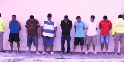 Banda delictiva detenida en Portoviejo. Manabí, Ecuador.