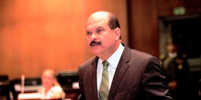 Carlos Bergmann Reyna, asambleísta de la República por la provincia de Manabí, Ecuador.
