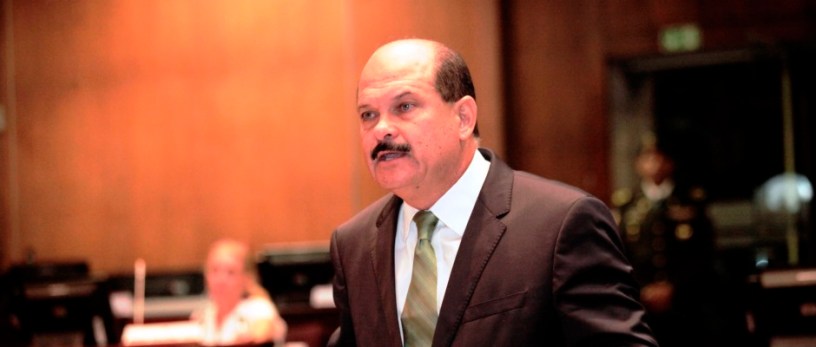 Carlos Bergmann Reyna, asambleísta de la República por la provincia de Manabí, Ecuador.