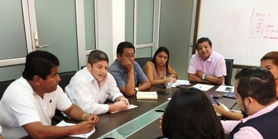 Sesión urgente del COE cantonal de Montecristi. Manabí, Ecuador.