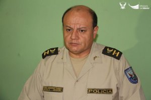 Coronel Pablo Rodríguez, comandante de la subzona policial de Manabí, Ecuador.