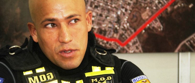 Policía y fisiculturista José Palma. Manabí, Ecuador.