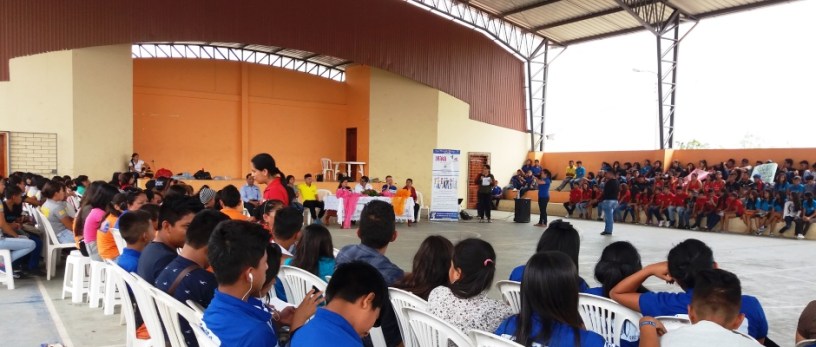 Reunión de la Red de Clubes de Adolescentes de Montecristi. Manabí, Ecuador.
