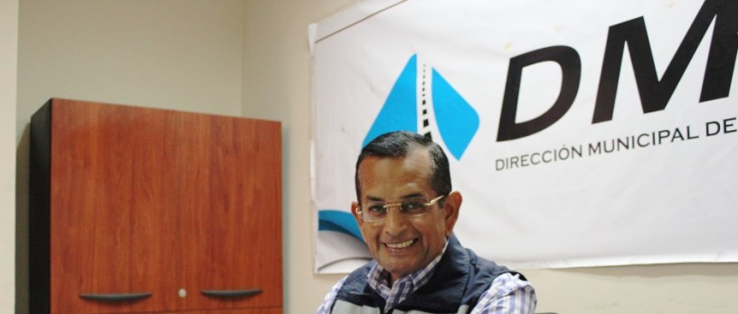 José Ponce, director municipal de Tránsito de Manta. Manabí, Ecuador.