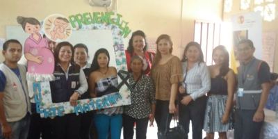 Promueven la Semana de Prevención de Muerte Materno-Neonatal en Montecristi. Manabí, Ecuador.