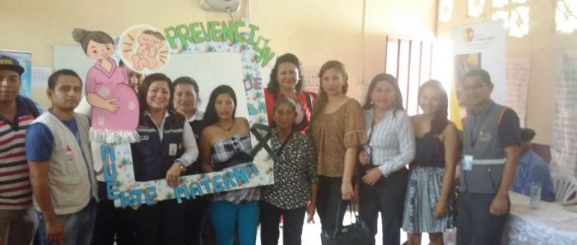 Promueven la Semana de Prevención de Muerte Materno-Neonatal en Montecristi. Manabí, Ecuador.