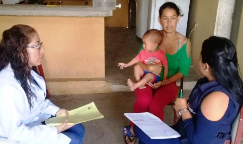 Visita médica domiciliaria para evaluar el estado de nutrición en niños menores de 5 años, en el Distrito de Salud Manta. Manabí, Ecuador.