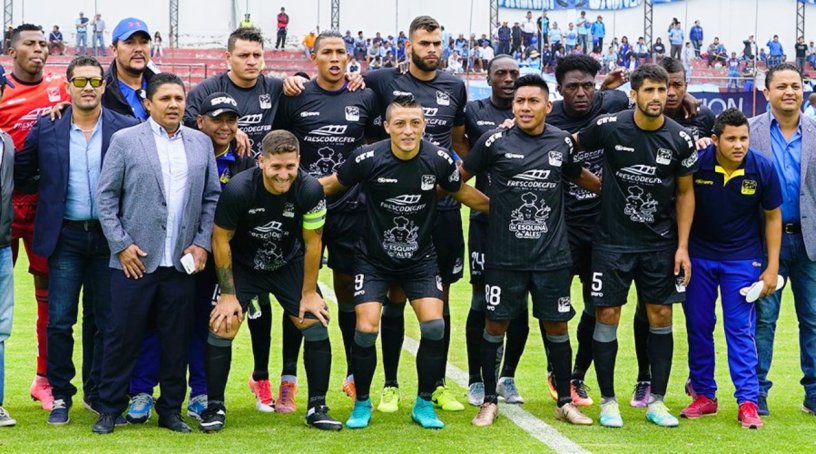 Equipo de fútbol profesional Delfín, de la ciudad de Manta. Manabí, Ecuador.