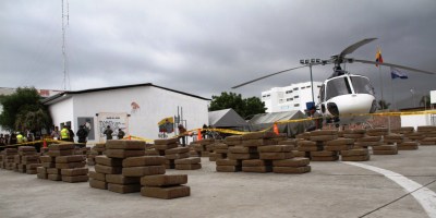 Droga incautada en el Cantón Jama por la Policía Nacional. Manabí, Ecuador.