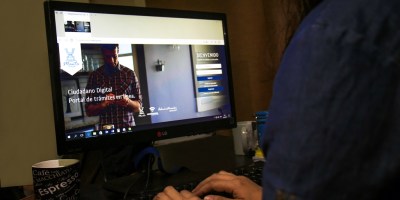 Página web "Ciudadano Digital", para trámites municipales en Manta. Manabí, Ecuador.