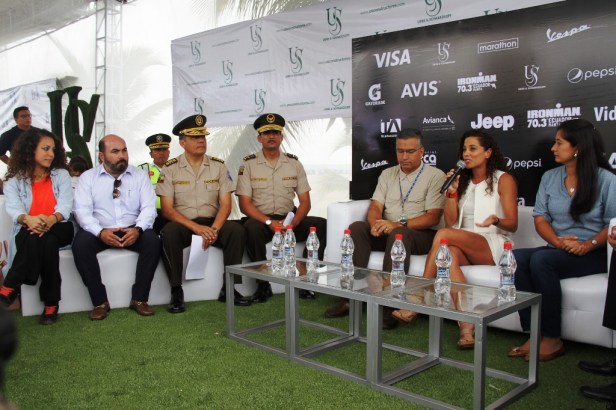 Ironman, coordinación seguridad