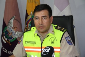 Luis Cano, jefe policial Manta