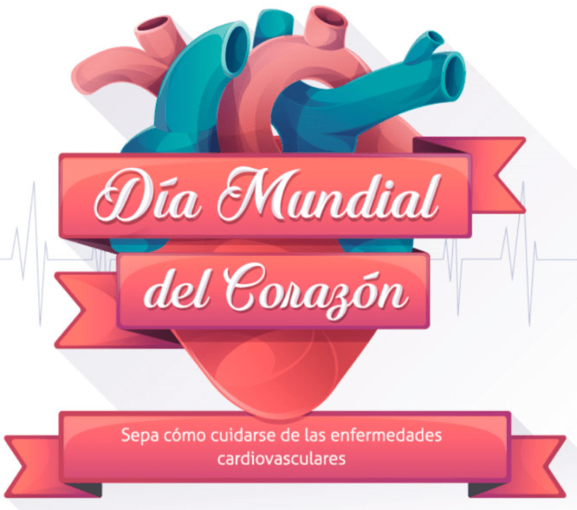 Día Mundial del Corazón, este viernes 29 de septiembre de 2017.