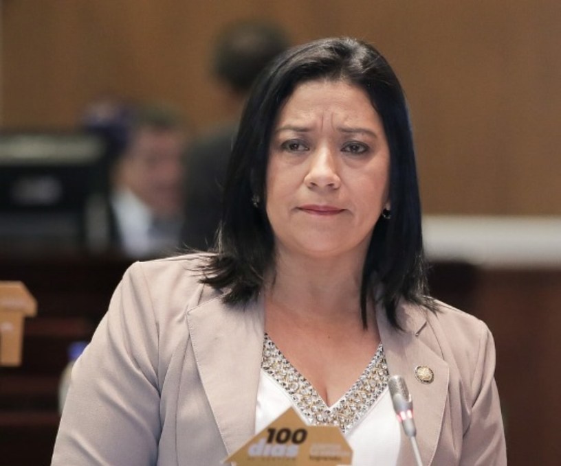 Karina Arteaga, asambleísta de la República por la provincia de Manabí, Ecuador.