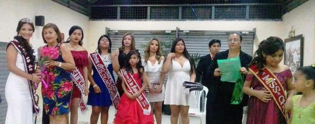 Reinas 2017 de la Asociación de Comerciantes La Bahía 15 de Noviembre de Chone. Manabí, Ecuador.