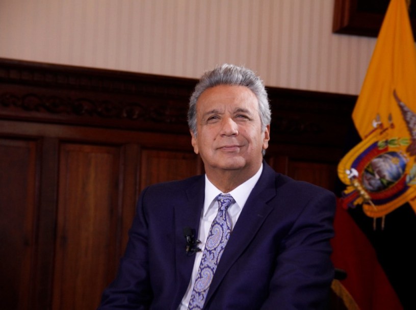 Lenín Moreno Garcés, presidente constitucional de la República del Ecuador.