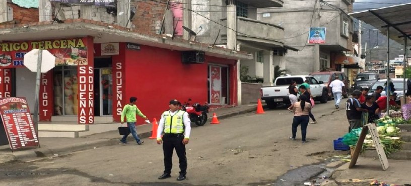 Calle El Oro, Montecristi. Manabí, Ecuador.