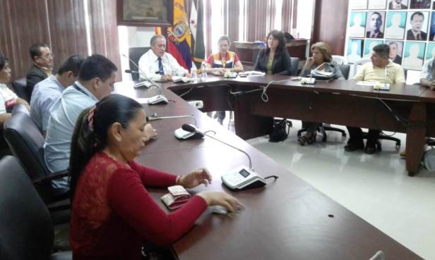 Elección del nuevo Directorio del Comité Obrero-Patronal del Gobierno municipal de Chone. Manabí, Ecuador.