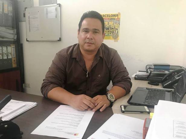 Director del departamento municipal de Medio Ambiente de Montecristi, Alfonso Vera. Manabí, Ecuador.