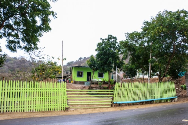 Una quinta de Lugüiqui, zona de la costa rural de Manta. Manabí, Ecuador.