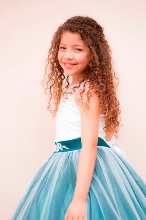 Madiel Cedeño, Niña Cantón Bolívar 2018. Manabí, Ecuador.