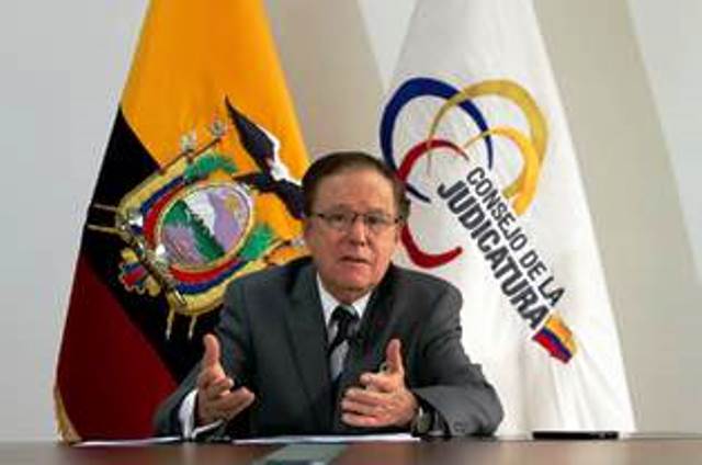 Marcelo Merlo Jaramillo, presidente del Consejo de la Judicatura (CJ) de Ecuador (Quito).