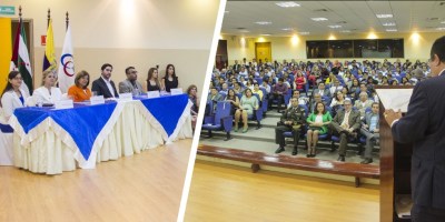 La celebración en Portoviejo por el Día del Servidor Judicial Ecuatoriano. Manabí, Ecuador.