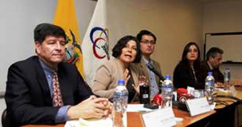 Mesa por la Verdad y la Justicia, del Consejo de la Judicatura. Quito, Ecuador.