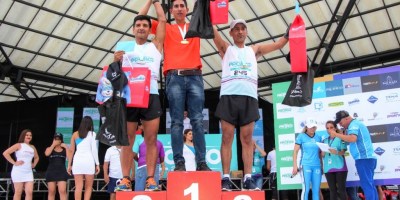 Ganadores de la media maratón Ruta del Pacífico 2018. Manabí, Ecuador.