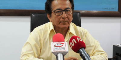 Jorge Zambrano Cedeño, alcalde de Manta. Manabí, Ecuador.