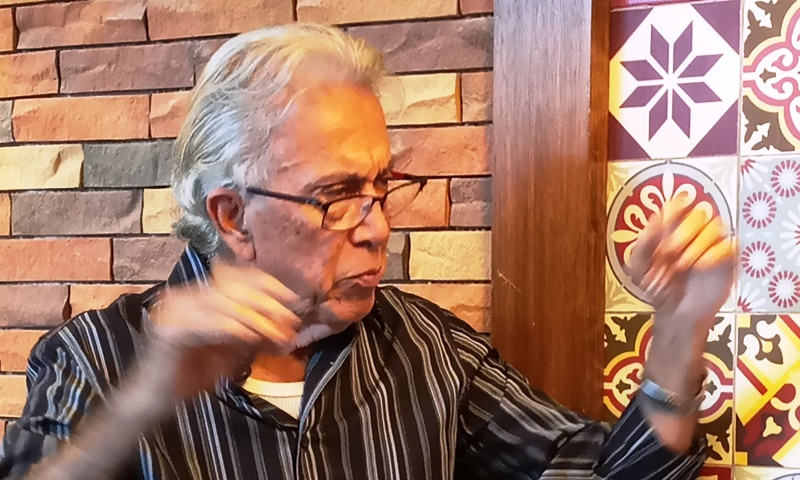 Artista plástico Ramón Cevallos Intriago. / FOTO: RM (Archivo)