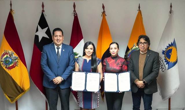 Cooperación Parlamento Andino - WEFEcuador. / FOTO: Daniela Toaza / Quito