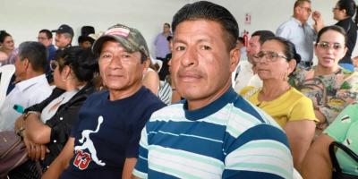 Afiliados al Seguro Campesino ecuatoriano en Santo Domingo y Manabí. / FOTO: IESS Manabí / Portoviejo