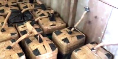 Droga prohibida, incautada por Policía del Ecuador. / FOTO: Policía Nacional de Ecuador