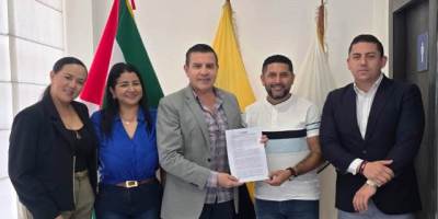 Directivos IESS Manabí anuncian su apoyo a derivación médica internacional. / FOTO: IESS Manabí / Portoviejo
