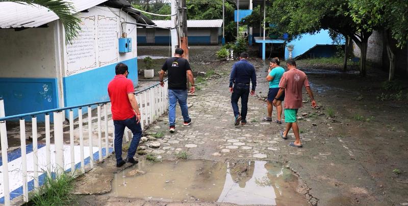 Uno de los recintos electorales abandonados para ir a otro lugar. / FOTO: CNE Manabí / Portoviejo