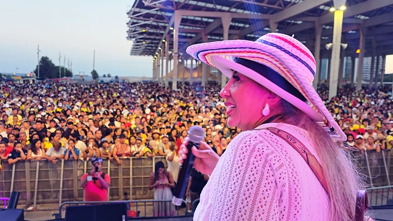 De la Fiesta Nacional del Ecuador en Barcelona, España. / FOTO: CICTAEC, Barcelona