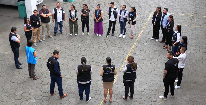 Inculcando igualdad de oportunidades para hombres y mujeres en organismo electoral de Manabí, Ecuador. / FOTO: CNE Portoviejo