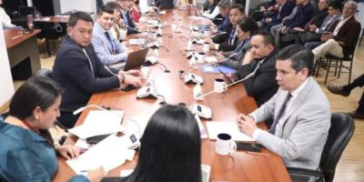 Judicatura ecuatoriana expone ante Comisión GADCOT de Asamblea del Ecuador. / FOTO: CJ / Quito