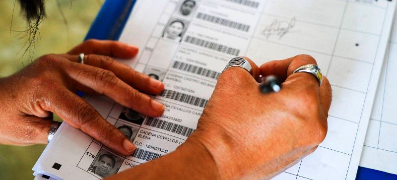 Página del Registro Electoral ecuatoriano. / FOTO: CNE / Quito